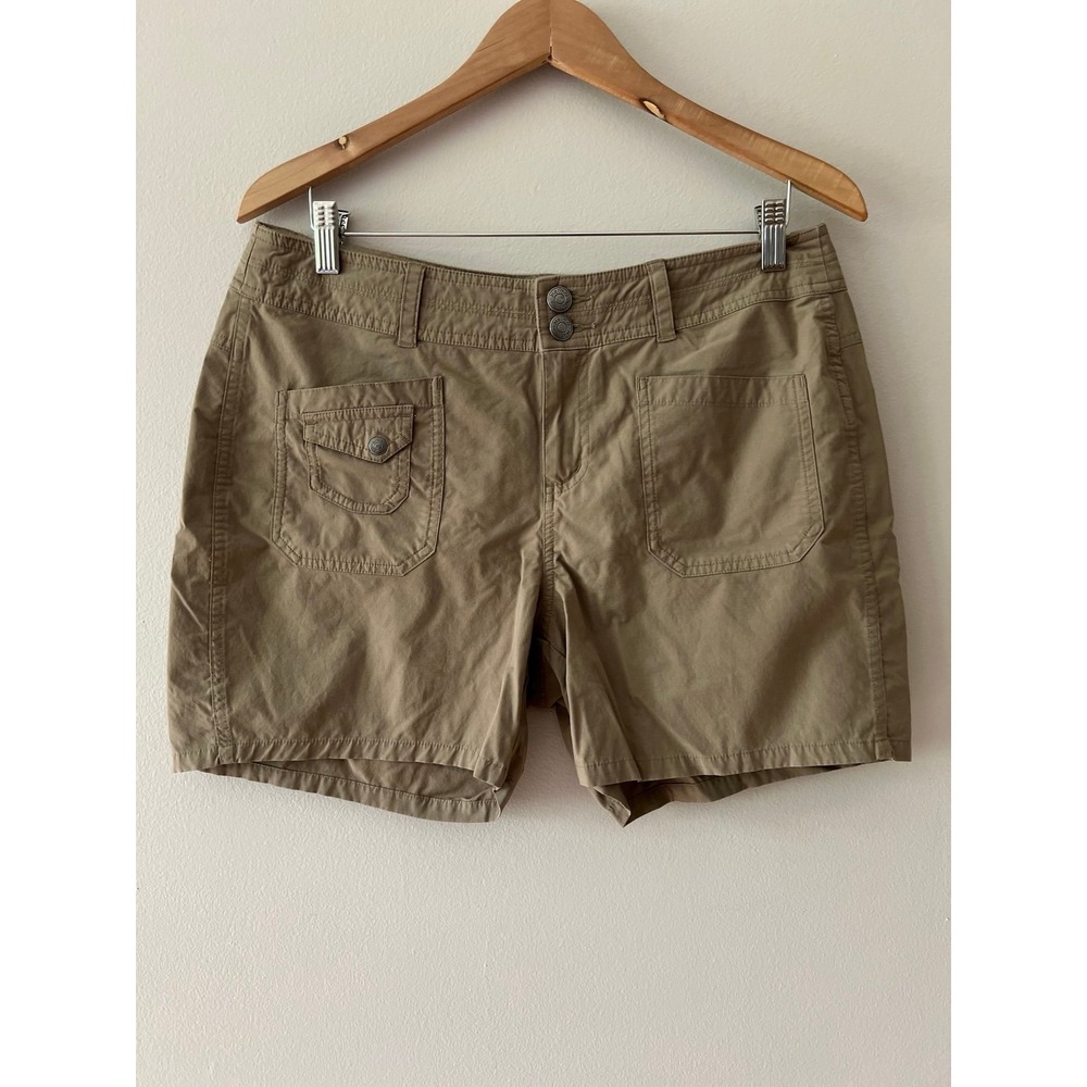 Marmot Woman's Hiking Outdoor Khaki Shorts Size 10